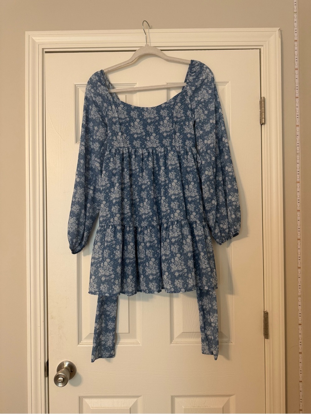 Blue Floral Dress